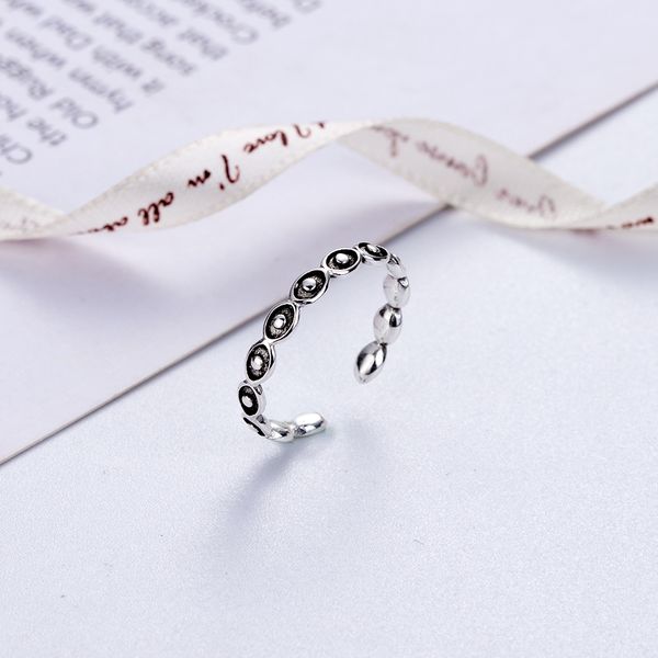

silver plated japanese and korean personalized yuanbao ring, Golden;silver