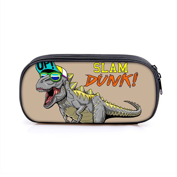 

dinosaur painting cosmetic bag korean style women makeup bag pouch toiletry waterproof makeup organizer case necessaire t11