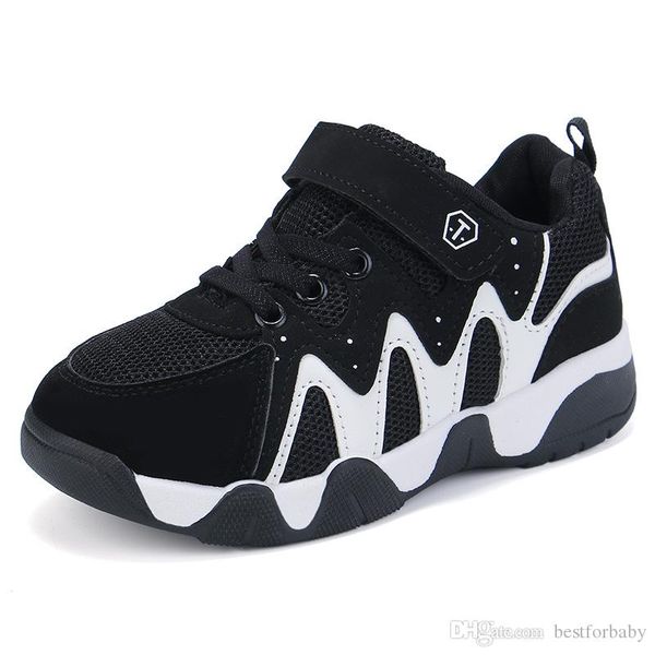 

Дышащие обувь Мальчики Девочки Повседневная мода Легкий Спортивный Walking Lace-Up Бег