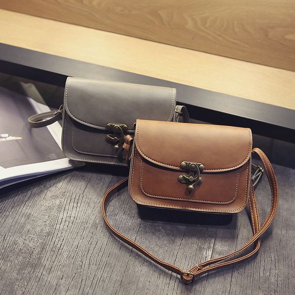 

сумка женщин 2020 осень новых женщин сумка моды корейский ведьма замок леди плечо сумки кошельки