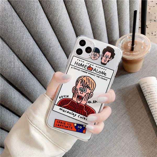 

for iphone 11 pro max transparent phone case for iphone xs max xr 6 6s 7 8 plus case lllustration soft tpu back cover