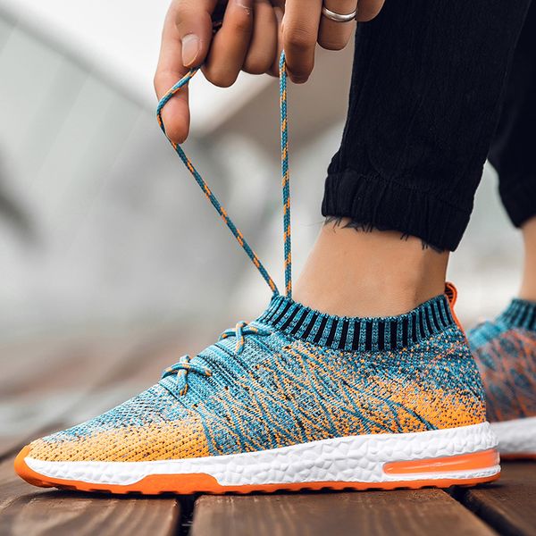 

Brand Sock Shoes Casual Shoes Men Outdoor Footwear For Male Breathable Sneakers Unisex Loafers Men Krasovki