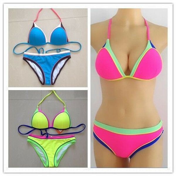 

ladies bikini/stitching/triangle bikini/beach ladies bikini swimsuit bikini bikini/stitching/triangle bikini/beach swimsuit, White;black