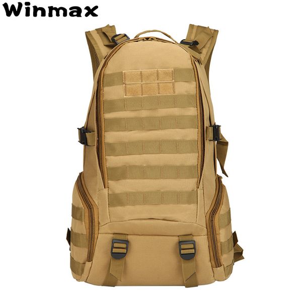 

40l 3p tactical backpack bag army camping men tactical bags molle cycling hiking outdoor sports climbing backpack bags