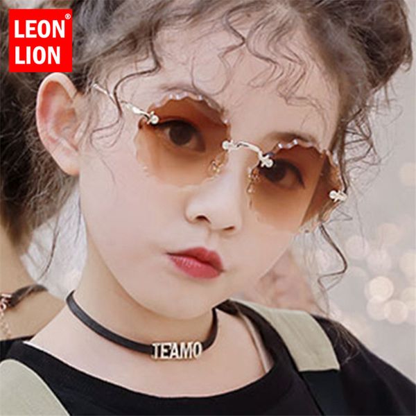 

leonlion round retro children sunglasses vintage glasses for girl/boy sunglasses child cute oculos de sol feminino, Blue