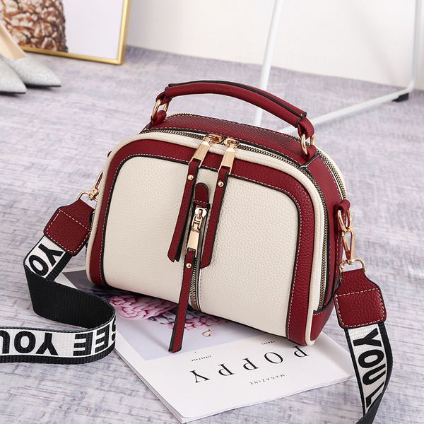 

yingpei women messenger bags leather shoulder bag ladies handbags 2018 new purse satchel fashion tote bags gift mx191108