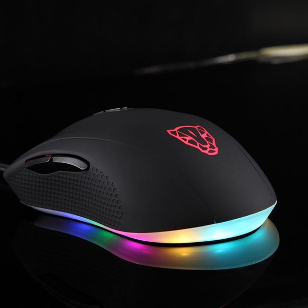 

v60 wired gaming mouse 7 button rato computer peripherals 4 colors