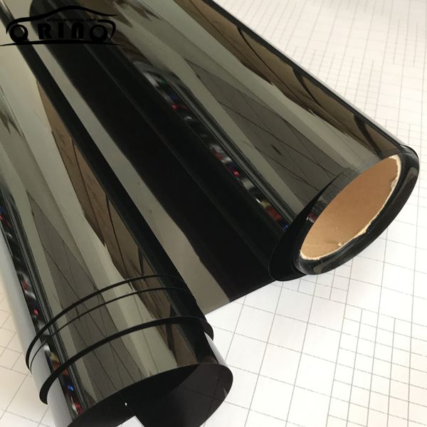 

50x300 cm adhesive 5% vlt dark black window tint film car house commercial heat insulation film privacy protection solar