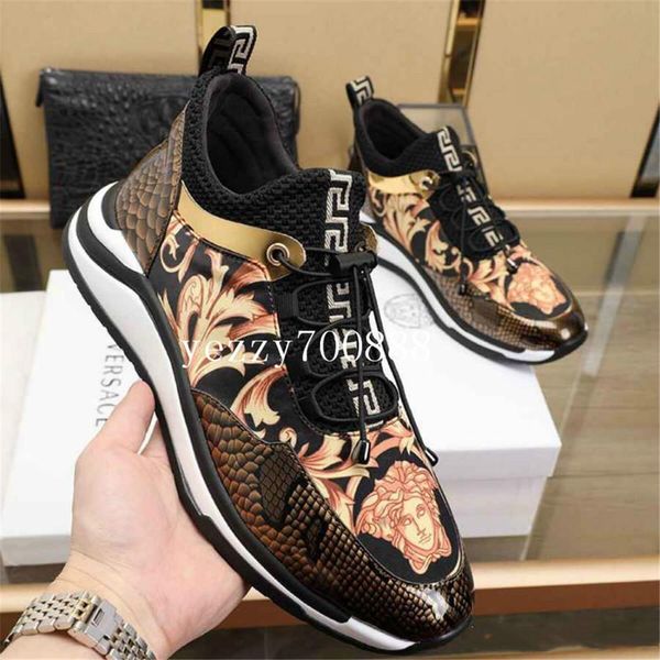 

new banquet casual shoes wild men's classic luxury shoes breathable fashion shopping advanced outdoor sports shoes fdzhlzj, Black