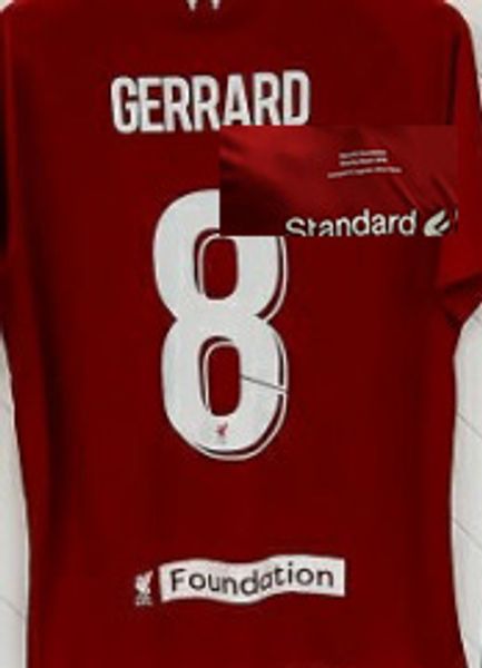 

Legends,23/03/2019. gerrard/owen, custom nameset with full set print available