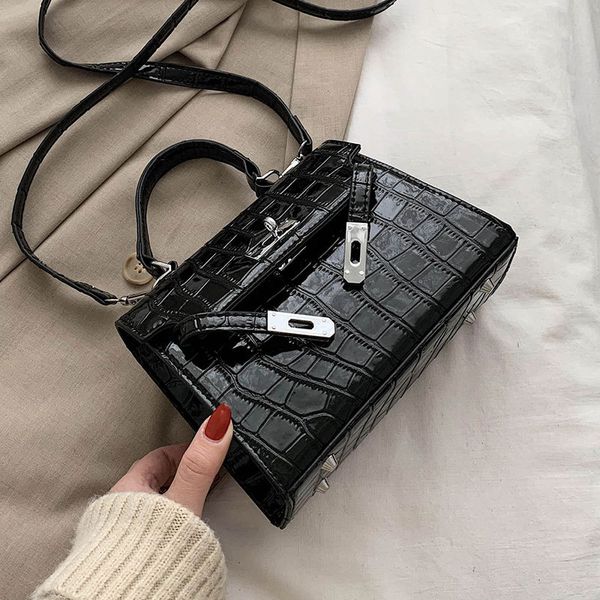 

лилия королева женщин сумки аллигатор сумки сплошной кроссбоди pu мода элегантная сумка болса