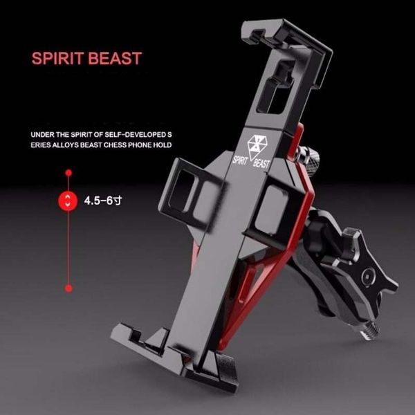 

spirit beast motorcycle modified phone holder al very cool styling not the thing