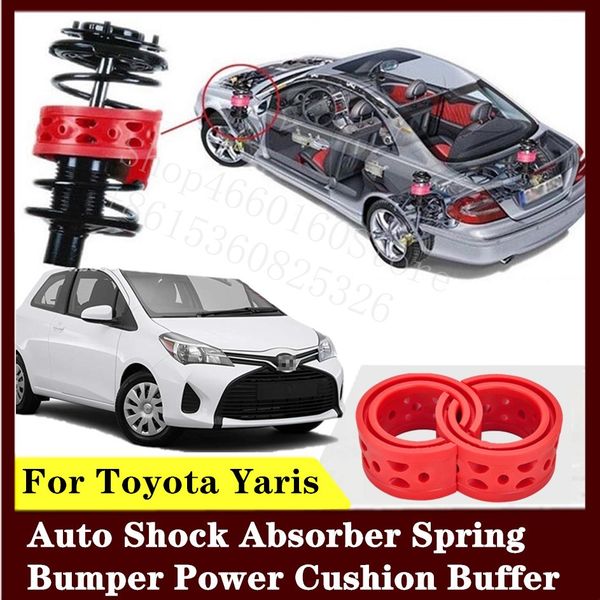 

for toyota yaris 2pcs high-quality front or rear car shock absorber spring bumper power auto-buffer car cushion urethane