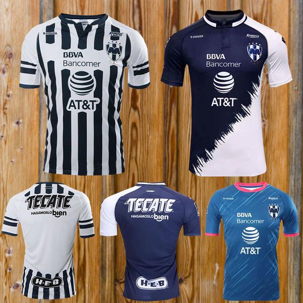 

ok Thai 19 Monterrey soccer jerseys D.PABON R.FUNES MORI football shirt 2019 Monterey jerseys Size can be mixed batch High Quailty