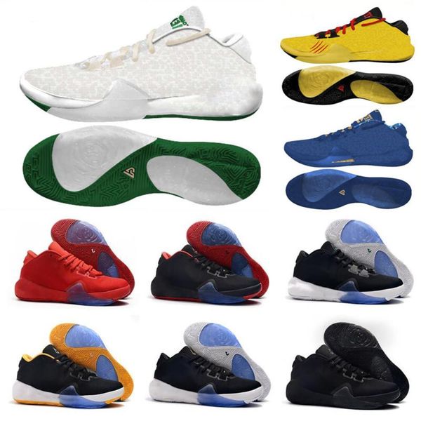 

new 2019 mvp giannis antetokounmpo greek freak 1 triple black signature basketball shoes women mens kid sport designer sneakers size 36-46
