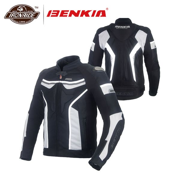 

benkia motorcycle jacket man moto protection motocross jacket moto motorbike riding clothing for summer