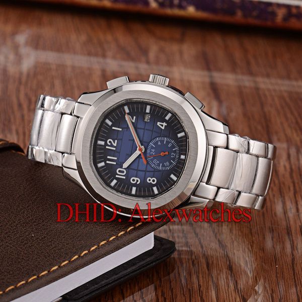 

41mm mens watches 316l steel case designer strap automatic watch white dial montre de luxe men watch mechanical movement wristwatches, Slivery;brown
