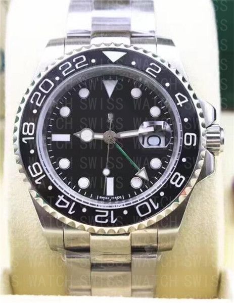 

Luxury wi brand new apphire 2813 gmt ii 116710 automatic movement watche ceramic bezel 316l tainle teel men 039 watch port wat