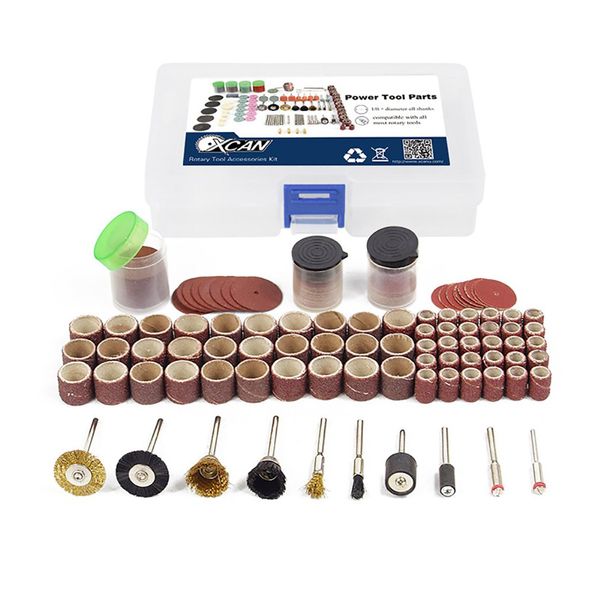 

150pcs/set compact rotary power tool set sanding polishing cutting grinding tool mini drill kit fits shank polish accessory kit