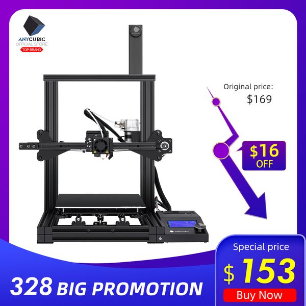 

anycubic mega zero diy 3d принтер 220x 220x250 настольный 3d печатный экструдер металлическая рама impresora высокая точность impressora