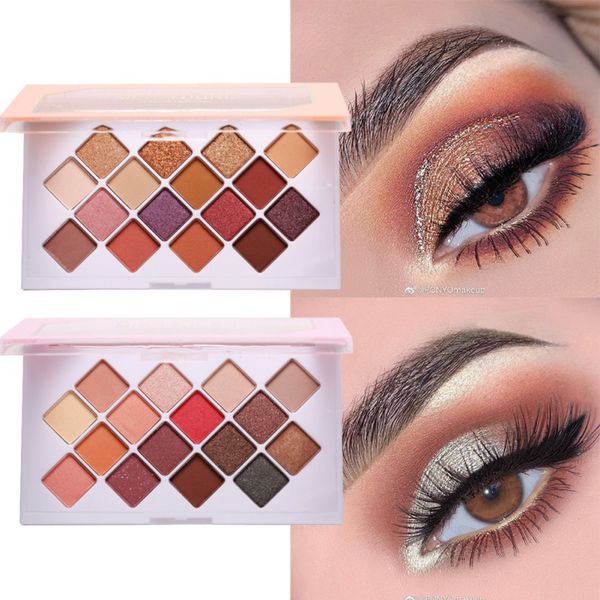 

new 16-color shimmer matte eye shadow eyeshadow palette smudge-proof waterproof eyeshadow makeup