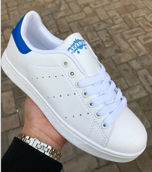 

classic style stan smith shoes men's women sport shoes 36-44 white musial stan smith skateboard shoes