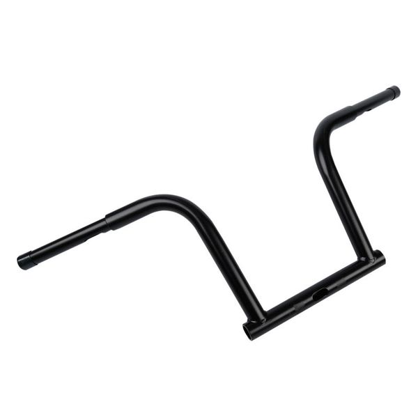 

motorcycle vintage apes bar chrome black 12" rise 1" handlebar black for road glide ultra special fltru fltrx fltrxs 2020