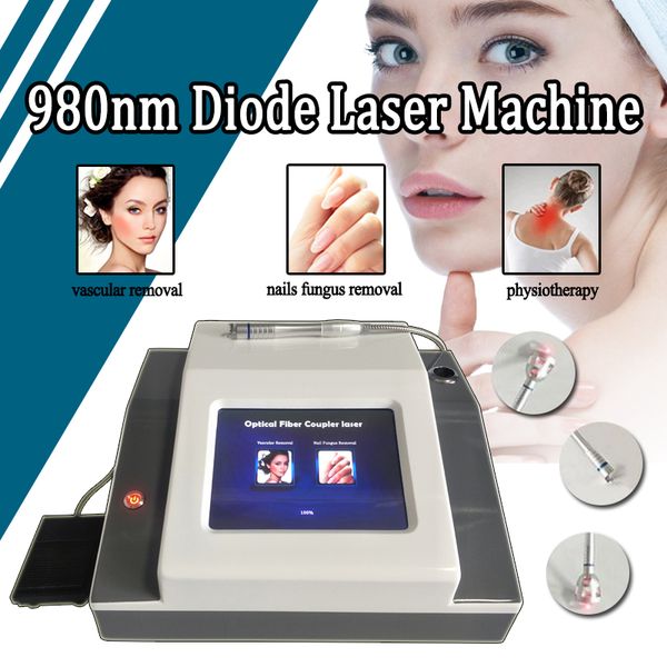 

портативная машина для удаления сосудистых звездочек 980 нм диодный лазер варикозное расширение вен машина для удаления сосудов 980 нм длина