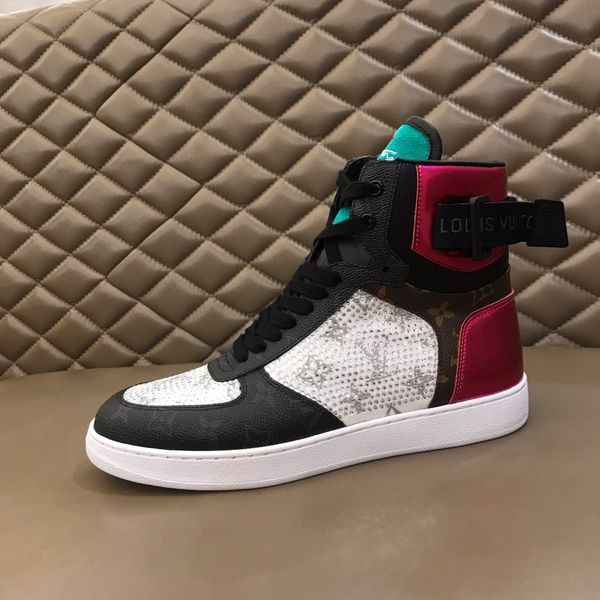 

wz2 luxury personality fashion men's shoes outdoor high-sports running men's shoes original box packaging zapatos hombre, Black