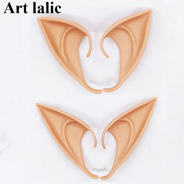 

hallween latex prosthetic fairy pixie elf ear halloween costume cosplay stage props festive party supplies halloween decoration