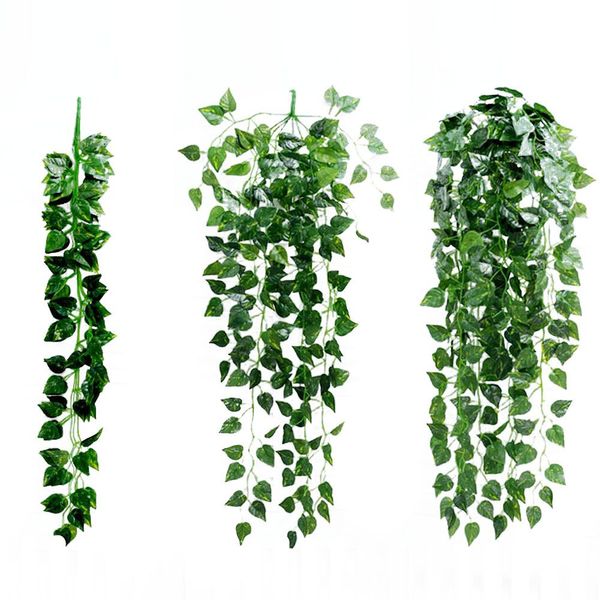 

artificial ivy green leaf garland plants vine fake foliage flowers home decor plastic artificial flower rattan string