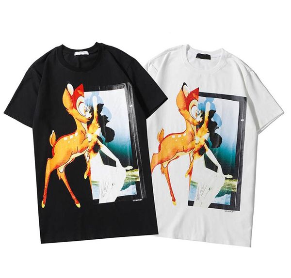 

2020 new women's t-shirt summer fashion womens casual tee shirts women with pattern breathable tees size s-2xl 4 styles, White
