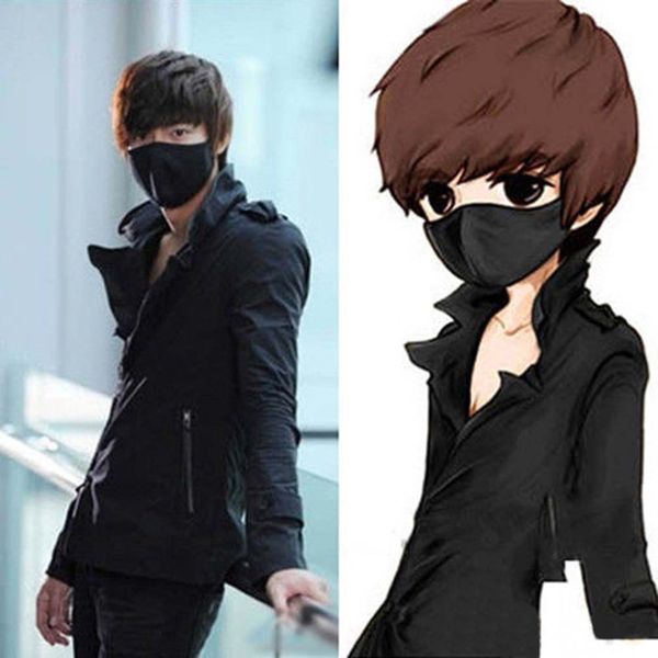 

10 pcs mens womens cycling anti-dust cotton mouth face mask respirator, Black
