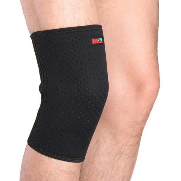 

protective gear knee protection wrap fitness bandage x/l/xl synthetic rubber basketball outdoor guard brace gift, Black;gray