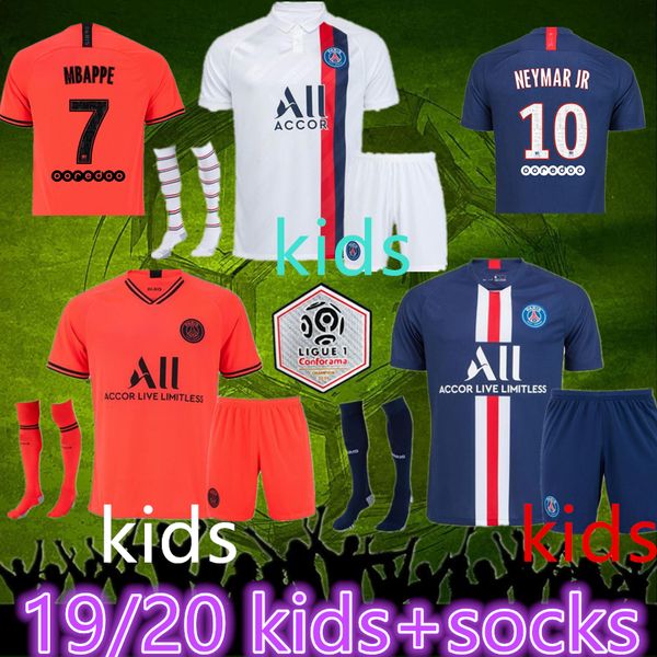 

Maillots де футбол 19 20 ПСГ третьих детей носки футбол Джерси VERRATTI 2020 Париж MBAPPE Кавани ICARDI Джерси гана Camisetas де Futbol рубашку