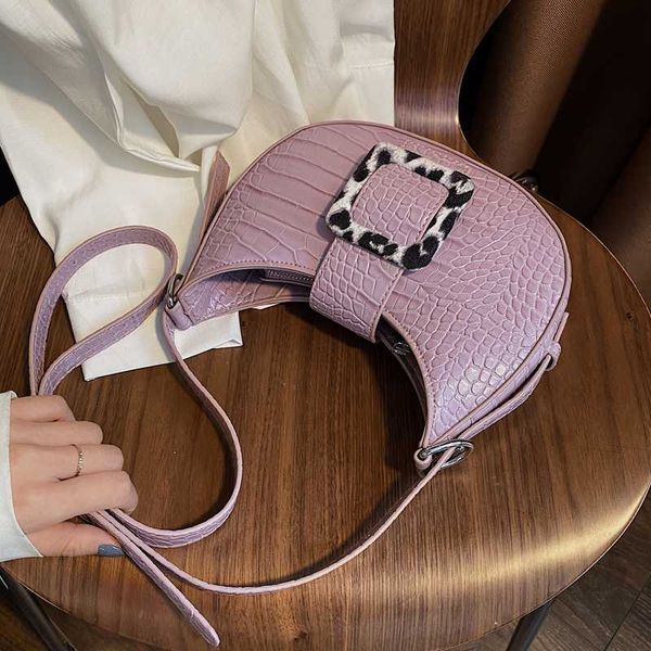 

elegant female small tote bag 2020 summer new pu leather women's handbag crocodile pattern shoulder messenger bag