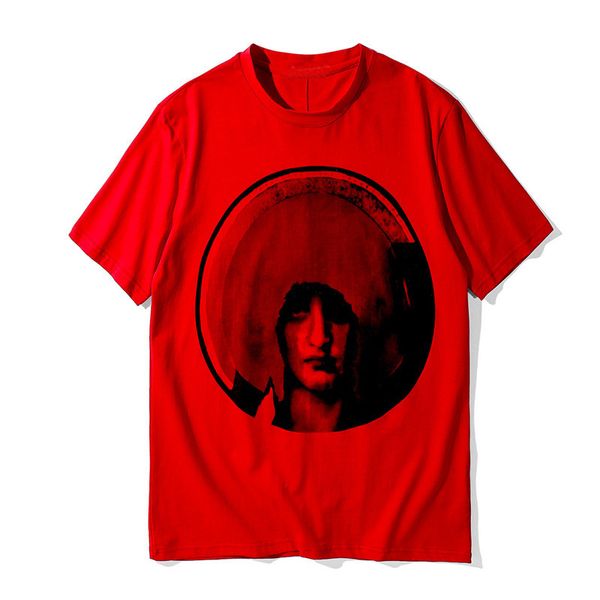 

fashion mens stylist t shirts summer casual short sleeves cotton men women tees size s-2xl, White;black