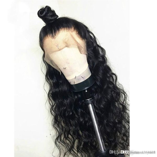 

360 frontal wig for black women 150% density loose curly wave brazilian remy hair human hair wigs with baby hair tgbf