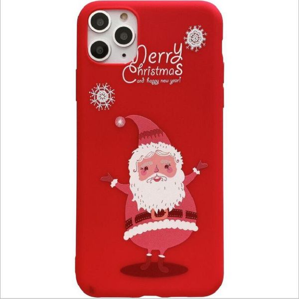 

Рождество стиль телефон чехол для iPhone 11 pro max TPU мягкий красочный 1 мм крышка телефо