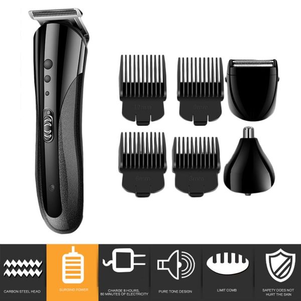 

kemei km-1407 rechargeable electric nose hair clipper haircut for ladies electric shaver beard razor casecustom nwjjj