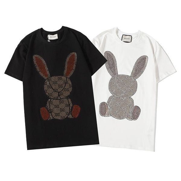 

2020 summer new t-shirts for men and women short sleeve t-shirt blouses vogue fashionable cool charming leisure, White