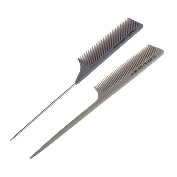 

2шт салон теребят сечению расчески щетка краски щетки устойчивы серый, Silver