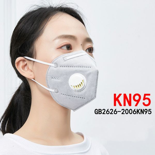 

kn95 складные анти-вирусные капли трансмиссионные маски для лица антипылевые анти-вирусные бактерии маски с фильтрующим клапаном pm2. 5 филь