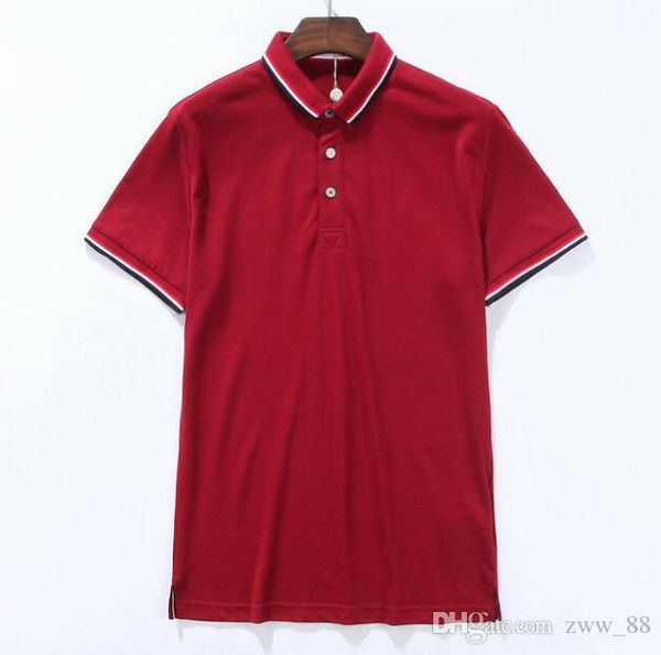 

new arrival 2018 hliantao brand summer style short sleeve 4 color color block polo shirts brand mens polos shirt plus size m-xxl 4278, White;black