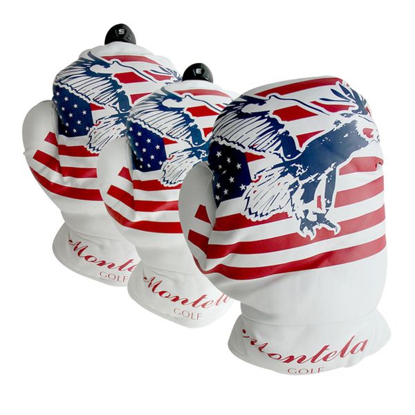 

3pcs universal sports golf wood driver head cover headcover