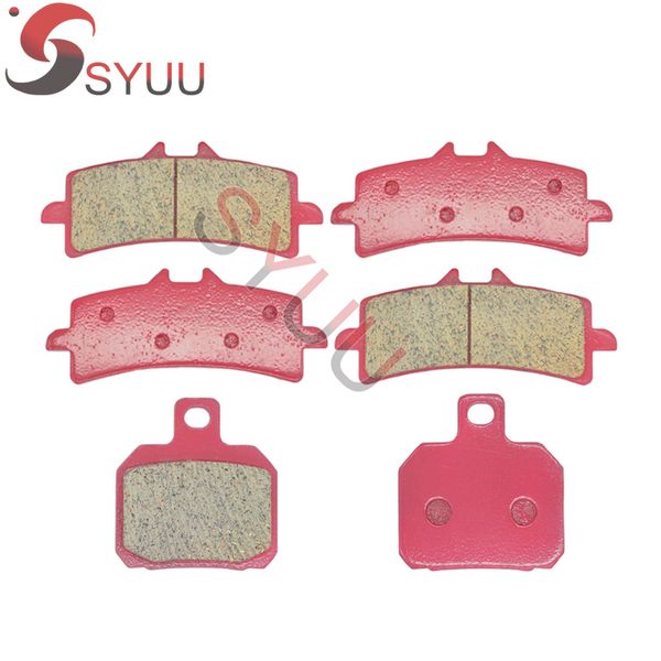 

motorcycle ceramics front and rear brake pads for panigale 1199r/1199r/1299/1299r/1299s fa447f fa266r