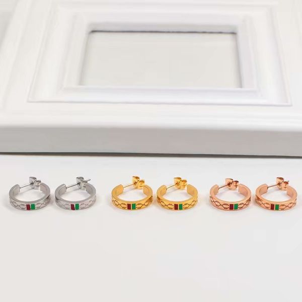 

fashion zircon stud earrings & earrings women's oi gucci party gifts geometric cubic zirconia earrings girls jewelry, White