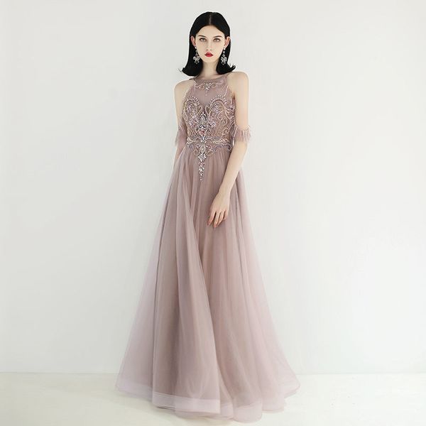 

pink evening dresses long beaded formal dress women elegant women party dress gala gowns plus size evening dresses 2019, White;black