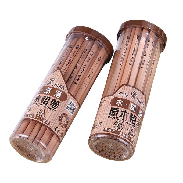 

50 pcs/lot hb wood standard pencil sketch drawing pencil school&studio supplies children learns non-toxic writing stationery