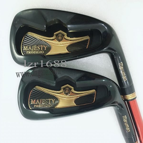 

new golf clubs maruman majesty prestigio 9 golf irons set with 5-910 p a s r flex clubs graphite golf shaft ing